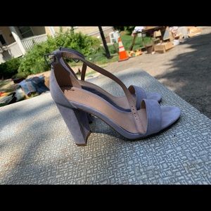 Lavender Strappy Heels